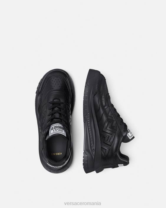 negru adidași greca odissea Versace bărbați pantof 40L61517