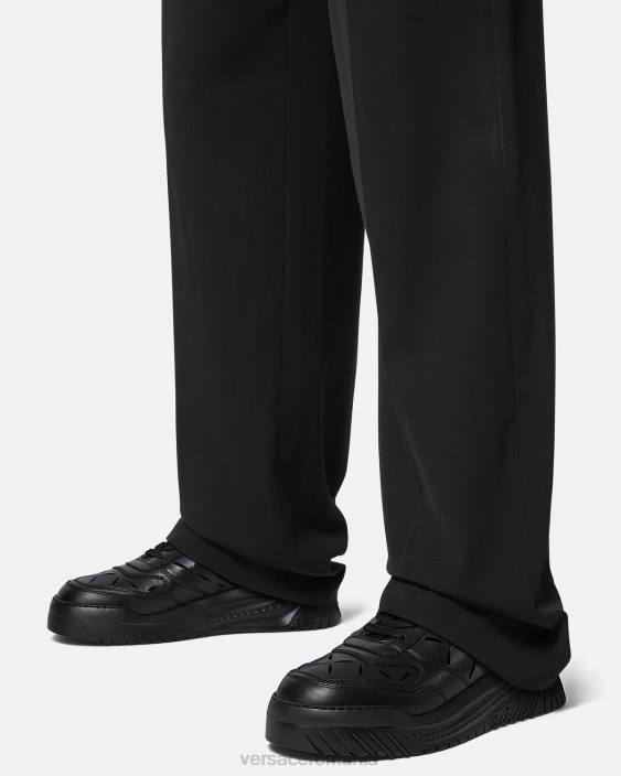 negru adidași odissea tăiați Versace bărbați pantof 40L61540