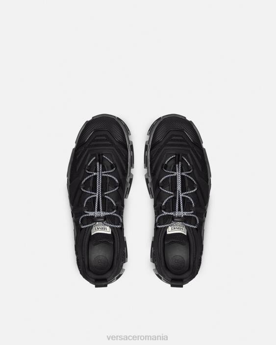 negru adidasi greca labirint Versace bărbați pantof 40L61560