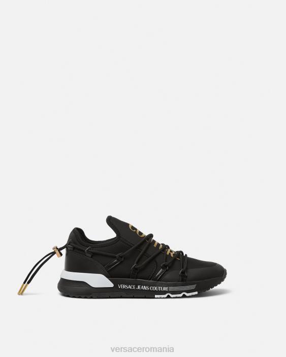 negru si auriu adidași dinamici Versace bărbați pantof 40L62446