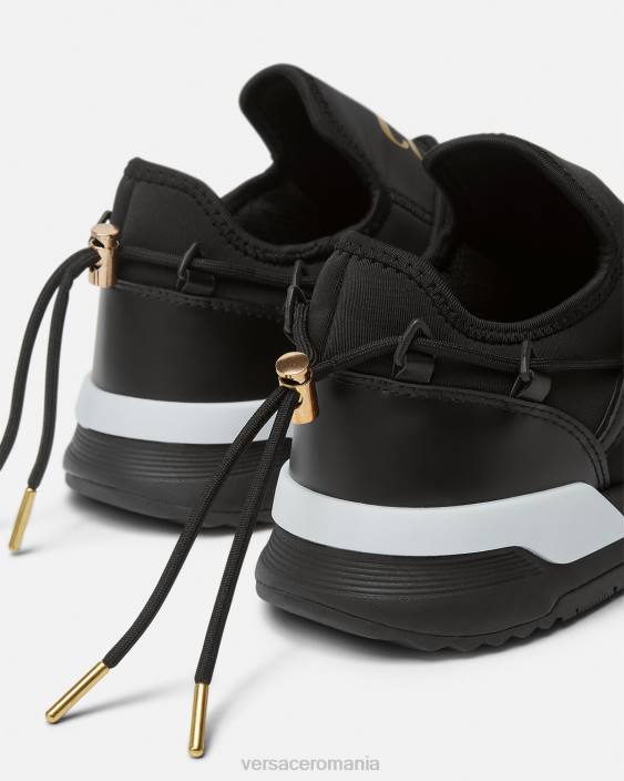 negru si auriu adidași dinamici Versace bărbați pantof 40L62446