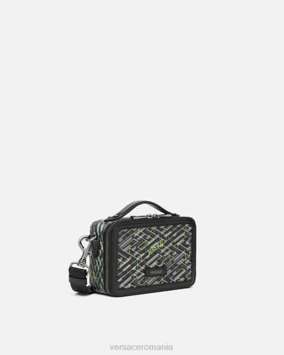 imprimare geanta messenger la greca signature Versace bărbați saci 40L61478