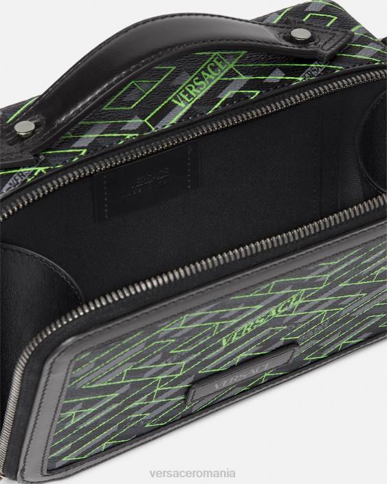 imprimare geanta messenger la greca signature Versace bărbați saci 40L61478