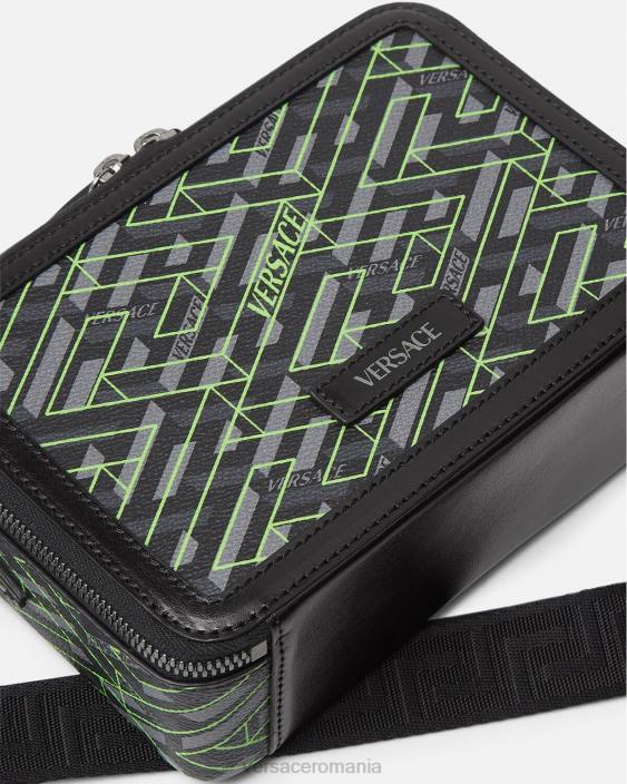 imprimare geanta messenger la greca signature Versace bărbați saci 40L61478