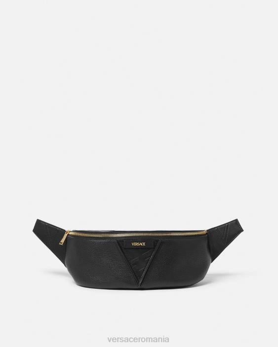 negru geanta cu curea semnatura v greca Versace bărbați saci 40L61491