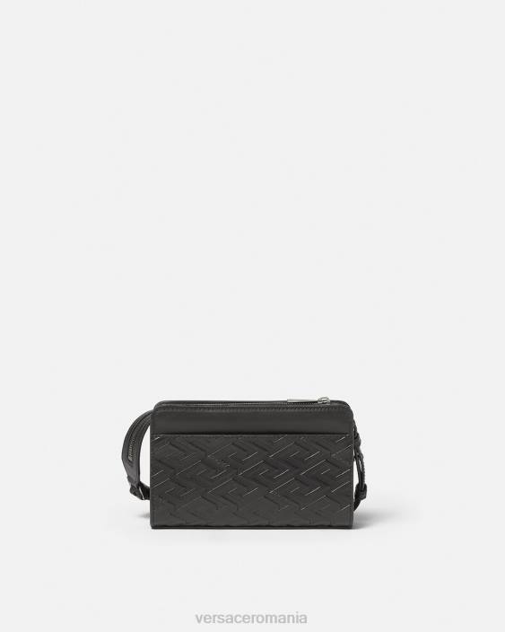 negru geanta messenger semnatura la greca Versace bărbați saci 40L61481