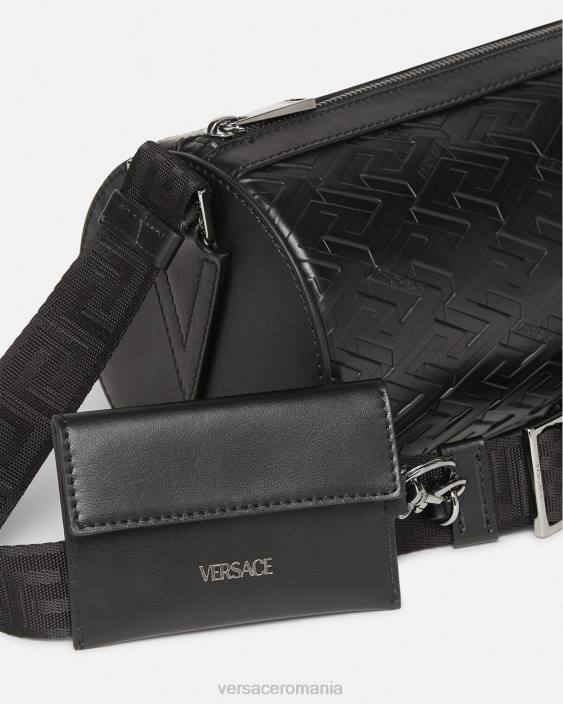 negru geanta messenger semnatura la greca Versace bărbați saci 40L61482