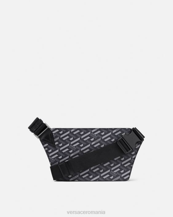 negru si gri geanta cu curea semnatura la greca Versace bărbați saci 40L61486