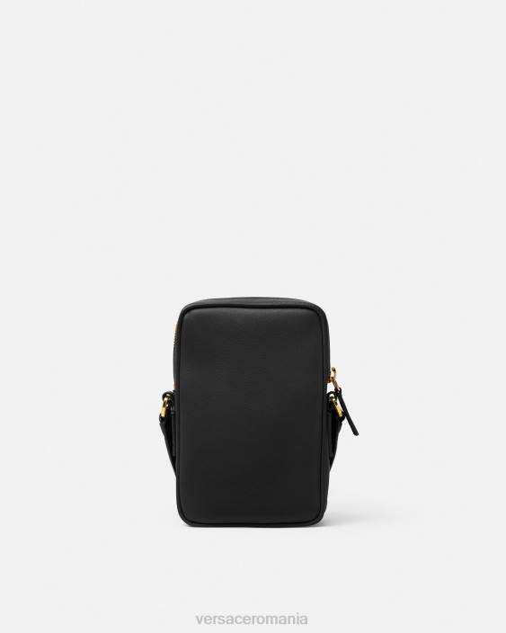 negru geantă crossbody medusa biggie mică Versace bărbați saci 40L61465