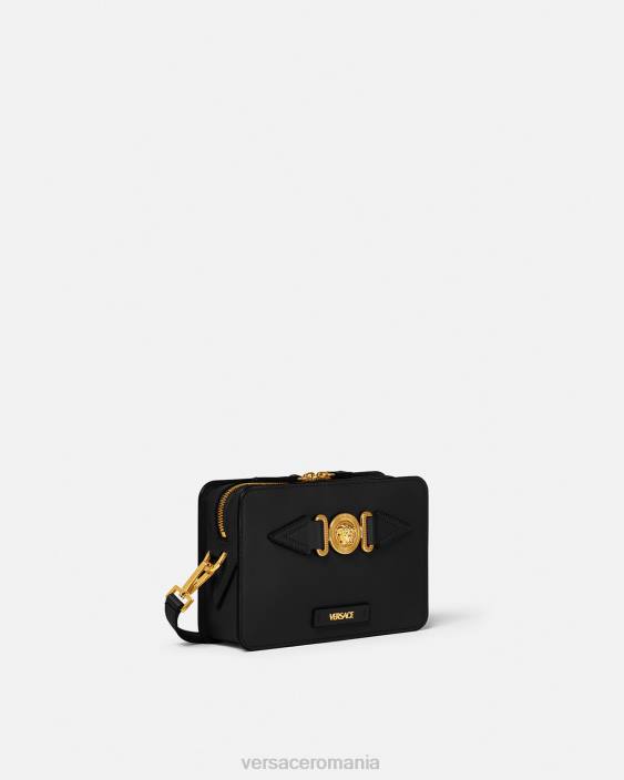negru geantă messenger mică medusa biggie Versace bărbați saci 40L61464