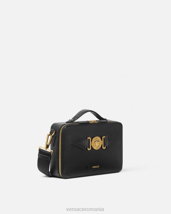 negru geanta messenger medusa biggie Versace bărbați saci 40L61468