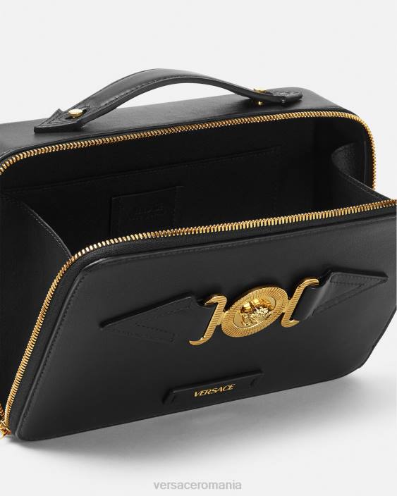 negru geanta messenger medusa biggie Versace bărbați saci 40L61468