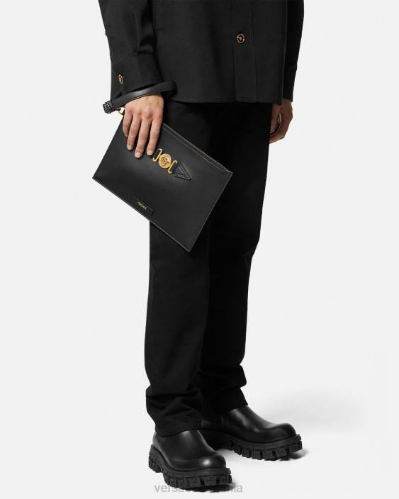 negru husă medusa biggie Versace bărbați saci 40L61467