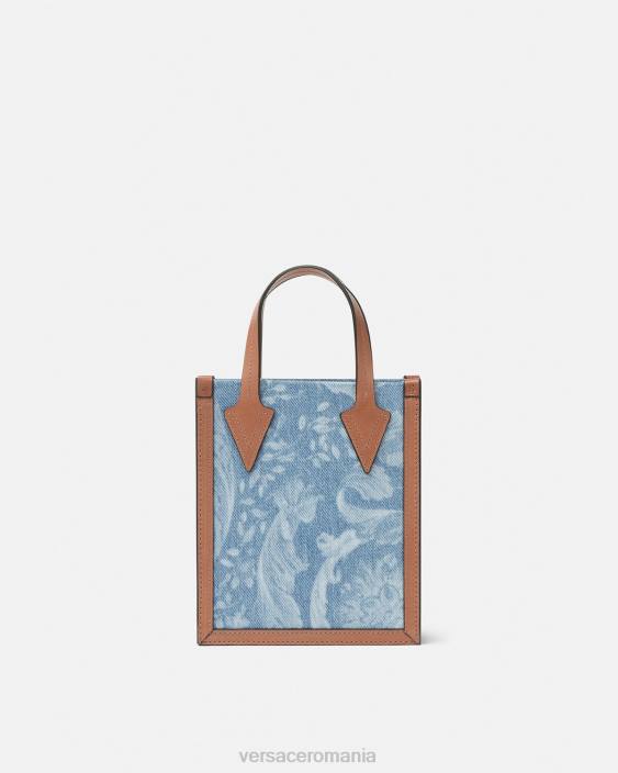 albastru geantă crossbody peste tot Versace bărbați saci 40L61495