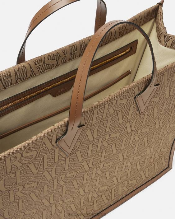 maro geantă tote peste tot Versace bărbați saci 40L61506