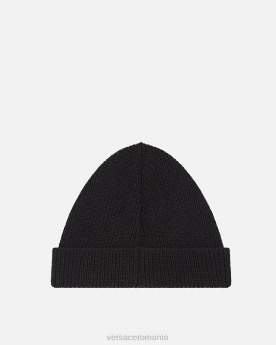 negru beanie cu medusa Versace copii accesorii 40L62073