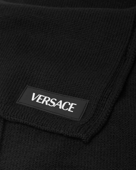 negru eșarfă cu logo Versace copii accesorii 40L62061