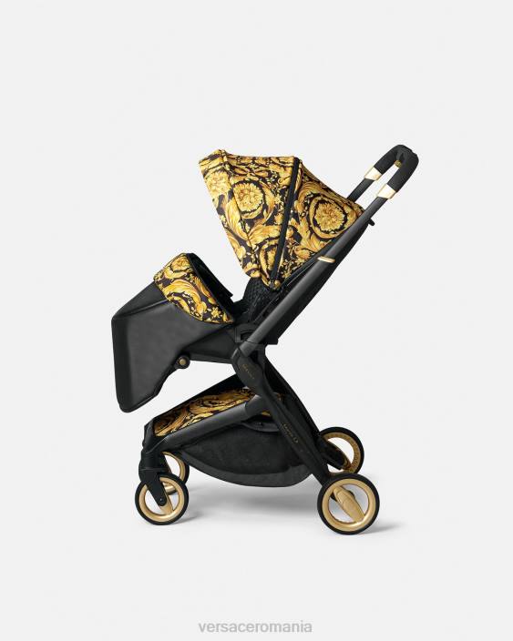 imprimare husa pentru picioare barocco pentru carucior bebelusi Versace copii accesorii 40L61836