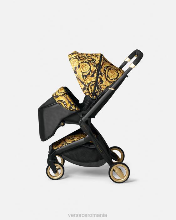 imprimare husa pentru picioare pentru carucior bebelusi Versace copii accesorii 40L61839