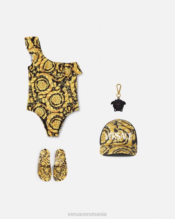 imprimare costum de baie barocco dintr-o bucată Versace copii îmbrăcăminte 40L61959