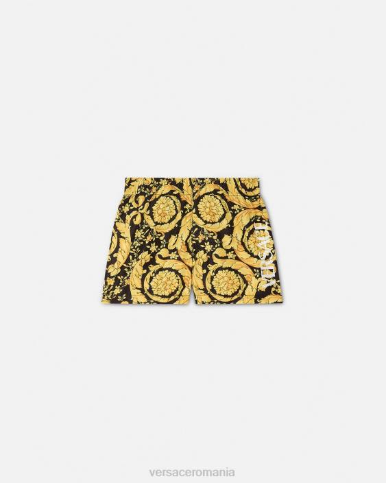 imprimare pantaloni scurți de baie barocco pentru bebeluși Versace copii îmbrăcăminte 40L61886