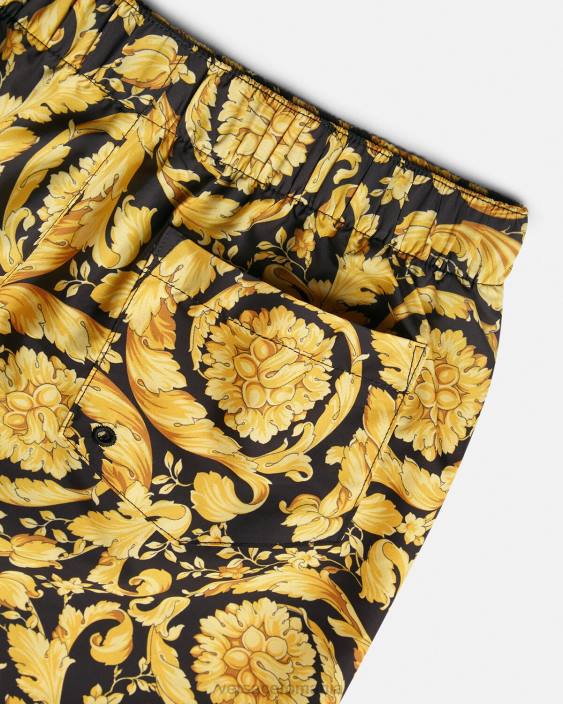 imprimare pantaloni scurți de baie cu imprimeu barocco Versace copii îmbrăcăminte 40L62097