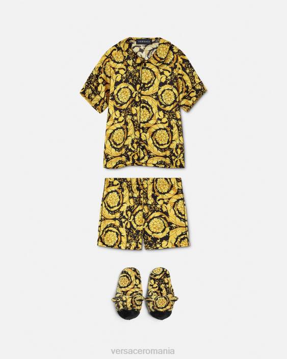 imprimare set de pijamale barocco Versace copii îmbrăcăminte 40L61989