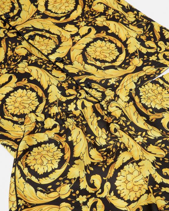imprimare set de pijamale barocco Versace copii îmbrăcăminte 40L61989
