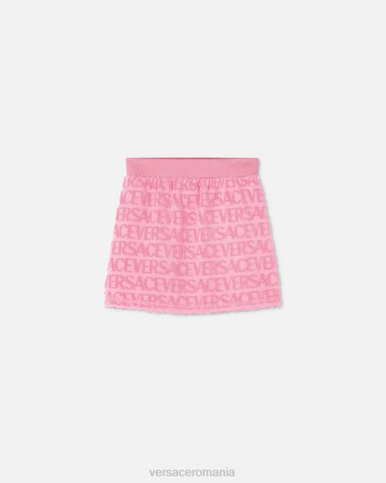 roz fusta prosop peste tot Versace copii îmbrăcăminte 40L61947