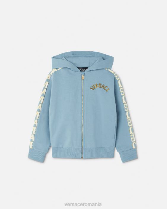 albastru deschis hanorac peste tot Versace copii îmbrăcăminte 40L62083