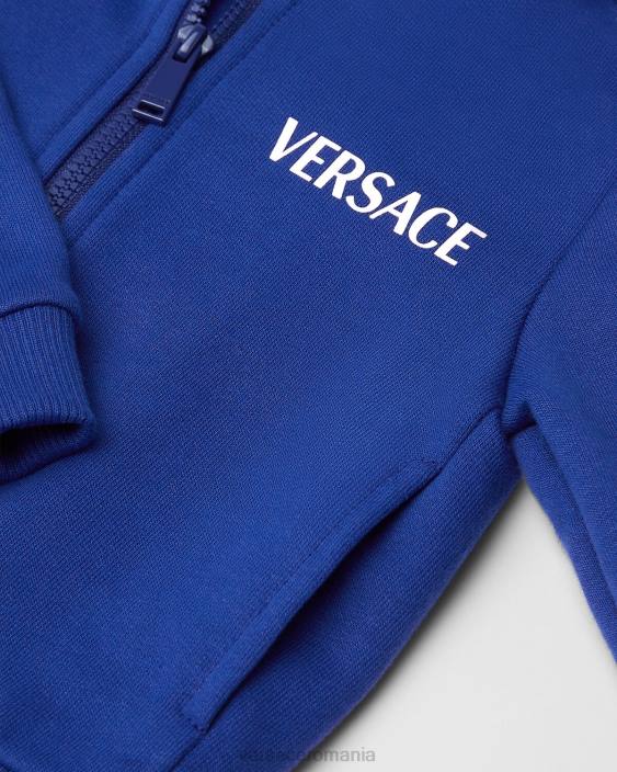bluette hanorac pentru bebeluși cu logoul varsity Versace copii îmbrăcăminte 40L61923