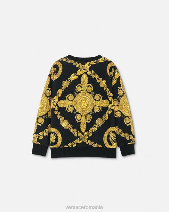 imprimare hanorac maschera baroque Versace copii îmbrăcăminte 40L62125