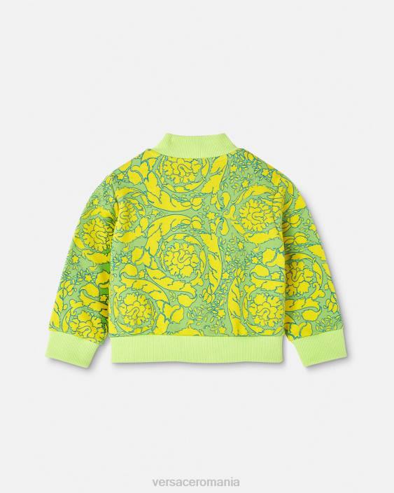 imprimare hanorac pentru bebelusi silueta barocco Versace copii îmbrăcăminte 40L61880