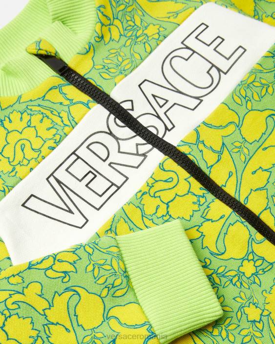 imprimare hanorac pentru bebelusi silueta barocco Versace copii îmbrăcăminte 40L61880