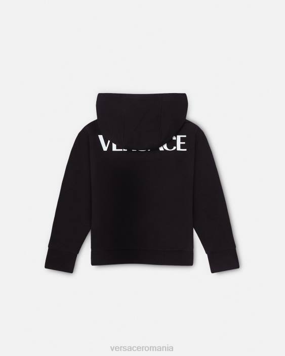 negru hanorac cu medusa Versace copii îmbrăcăminte 40L62120