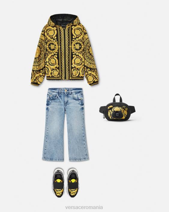 imprimare jachetă de vânt barocco Versace copii îmbrăcăminte 40L61983