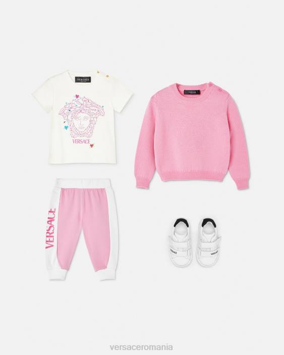 6p910 pantaloni de trening cu logo pentru bebelusi Versace copii îmbrăcăminte 40L61857