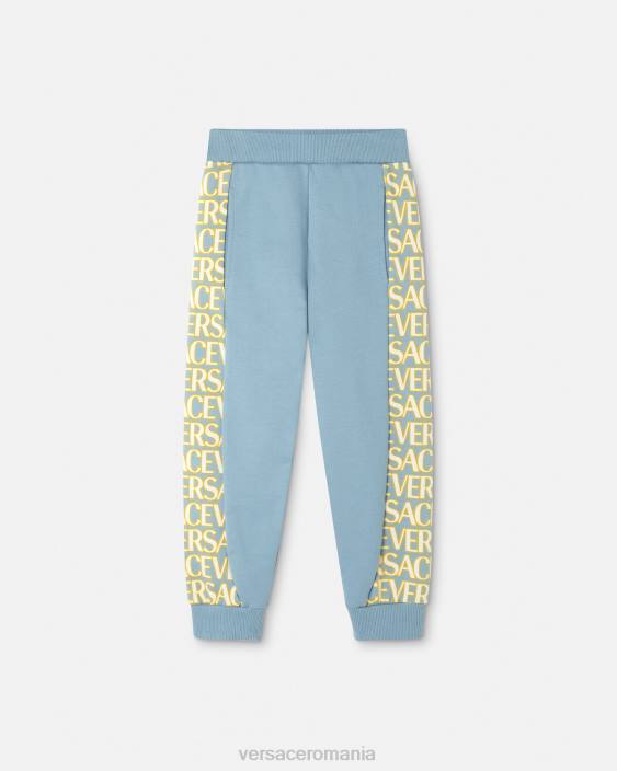 albastru deschis pantaloni de trening peste tot Versace copii îmbrăcăminte 40L62089