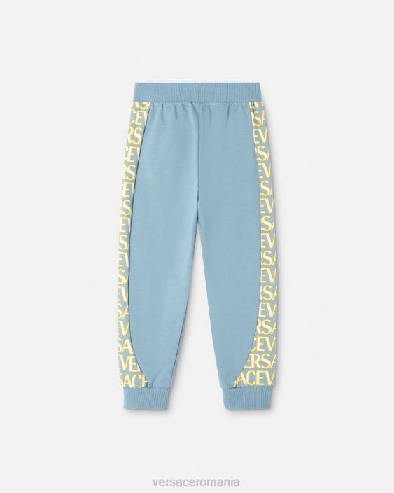 albastru deschis pantaloni de trening peste tot Versace copii îmbrăcăminte 40L62089