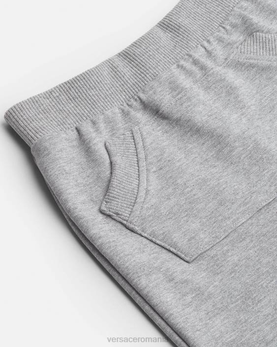 gri pantaloni de trening cu logo pentru bebelusi Versace copii îmbrăcăminte 40L61862