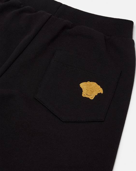 negru pantaloni de trening medusa Versace copii îmbrăcăminte 40L61967