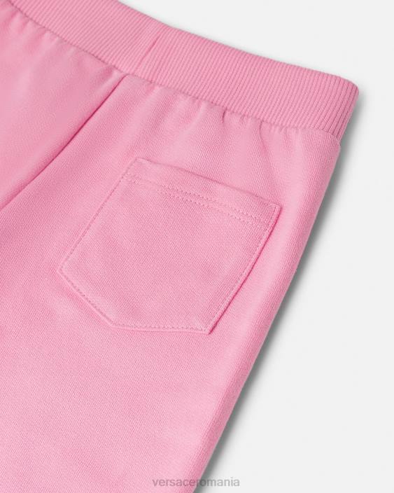 roz ace de siguranță pantaloni de trening pentru bebeluși Versace copii îmbrăcăminte 40L61917