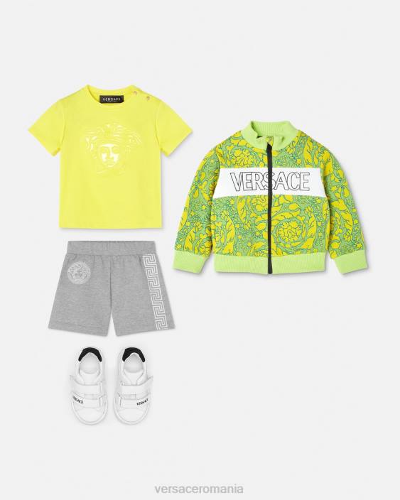 gri pantaloni scurți de transpirație greca baby Versace copii îmbrăcăminte 40L61881