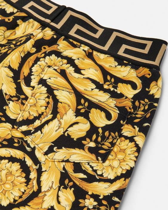 imprimare pantaloni scurți barocco Versace copii îmbrăcăminte 40L61956