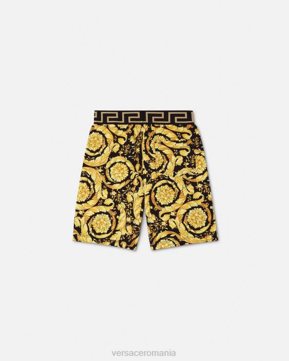 imprimare pantaloni scurți barocco Versace copii îmbrăcăminte 40L61956