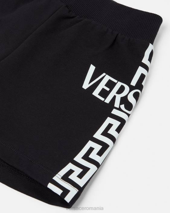 negru pantaloni scurți greca pentru copii Versace copii îmbrăcăminte 40L61908