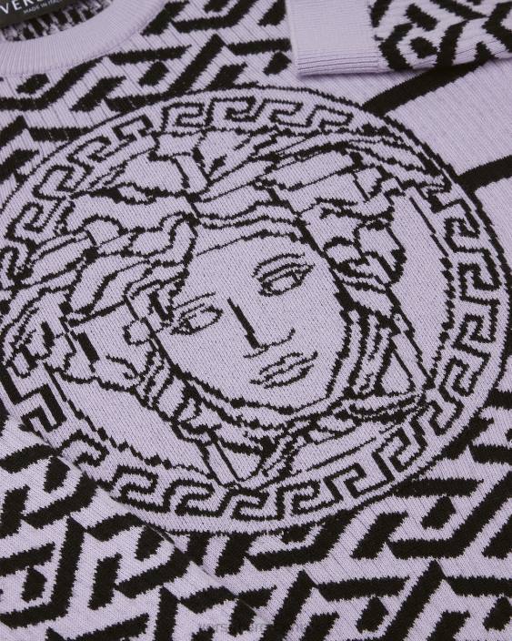 liliac pulover medusa la greca Versace copii îmbrăcăminte 40L61995