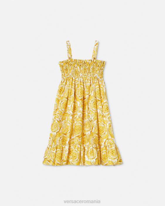 imprimare rochie cu volane barocco Versace copii îmbrăcăminte 40L61988