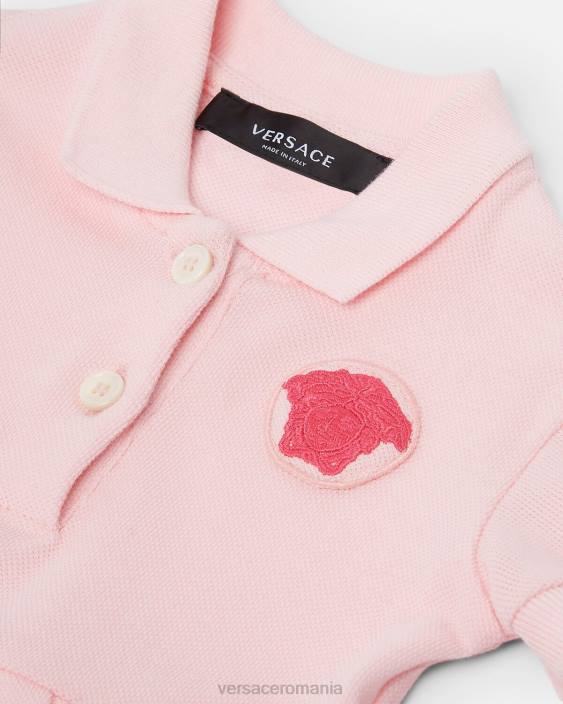 roz deschis rochie medusa bebe Versace copii îmbrăcăminte 40L61834