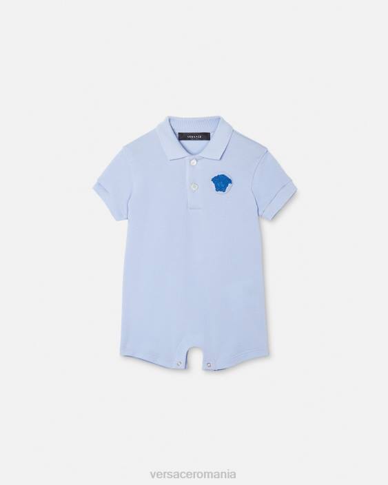 albastru deschis salopeta pentru copii medusa Versace copii îmbrăcăminte 40L61833